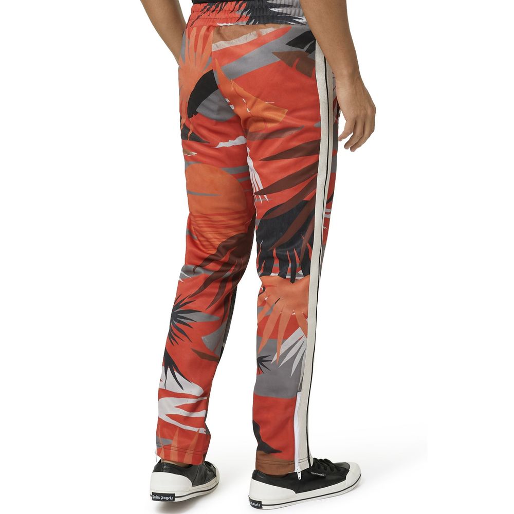 Multicolor Polyester Casual Pants - ventzia