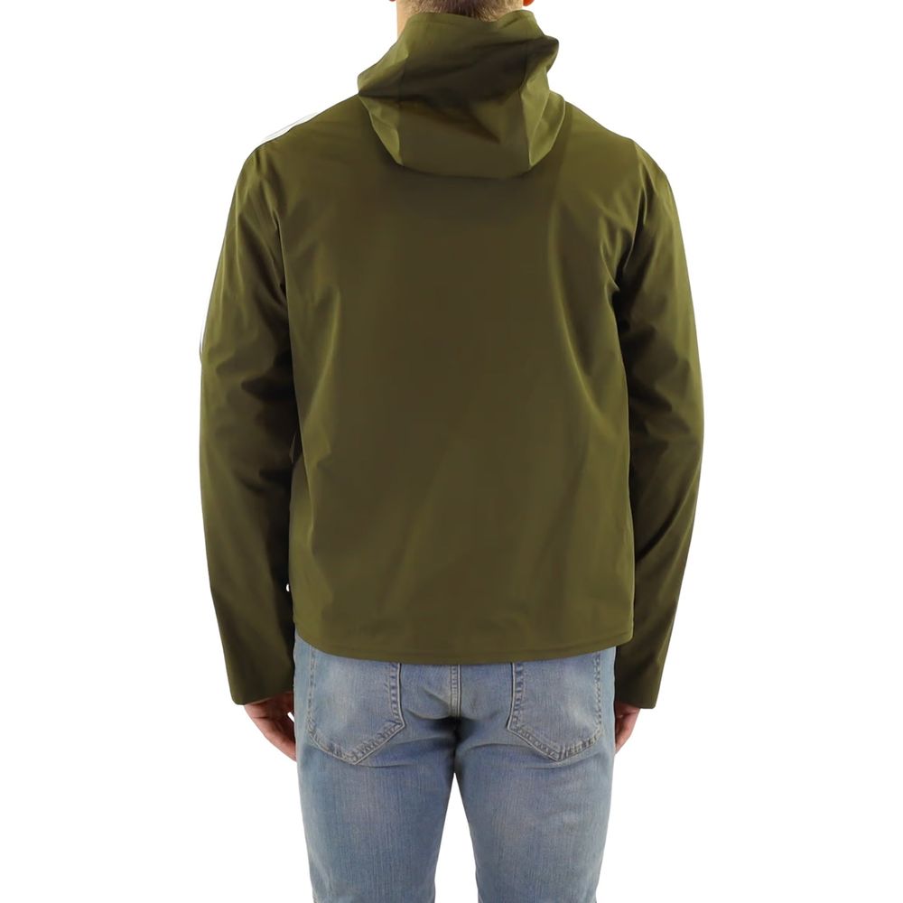 Bicolor Polyethylene Full-Length Jacket - ventzia