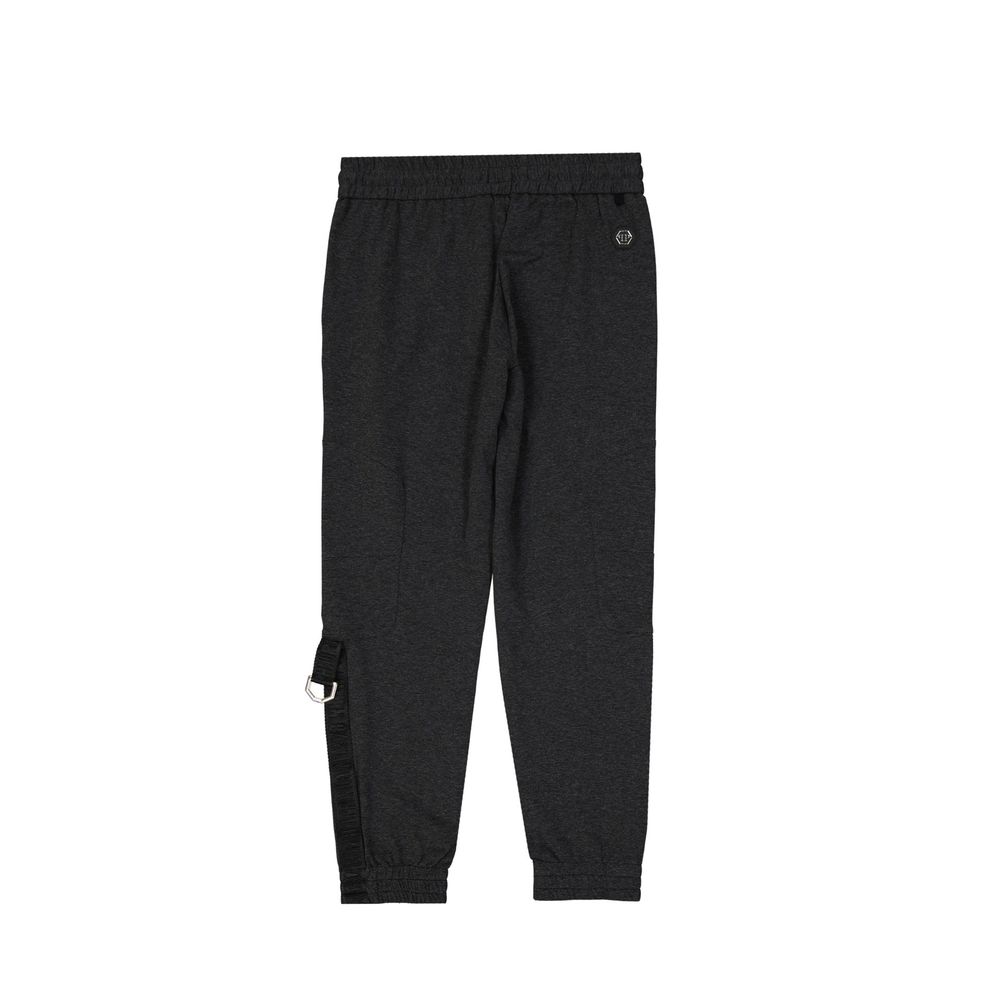 Gray Cotton Joggers (Workout Pants) - ventzia