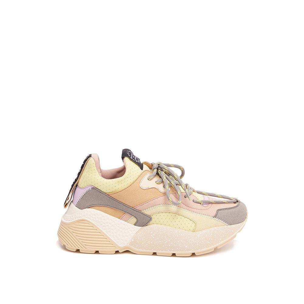 Multicolor Vegan Leather Chunky Sneakers - ventzia