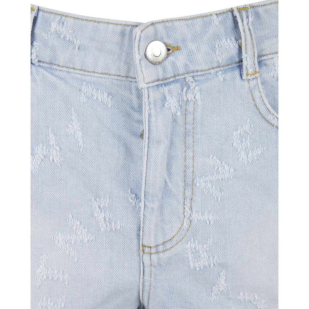 Blue Denim Shorts - ventzia