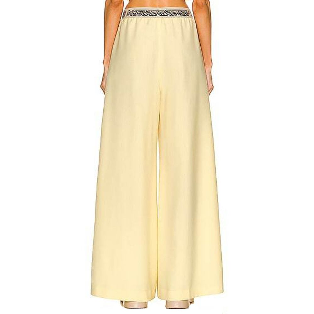 Bicolor Wool Casual Pants - ventzia