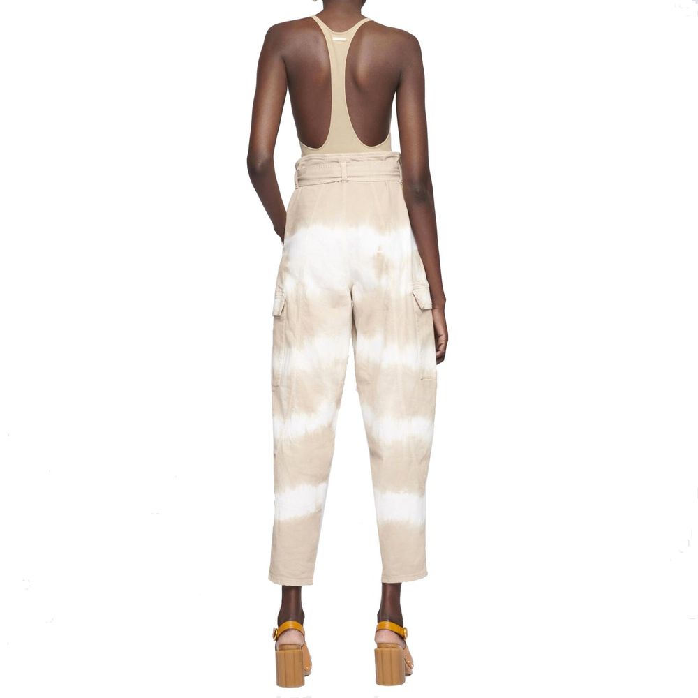 White Cotton Jeans Denim - ventzia