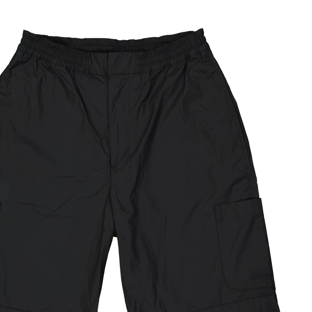 Black Cotton Shorts - ventzia