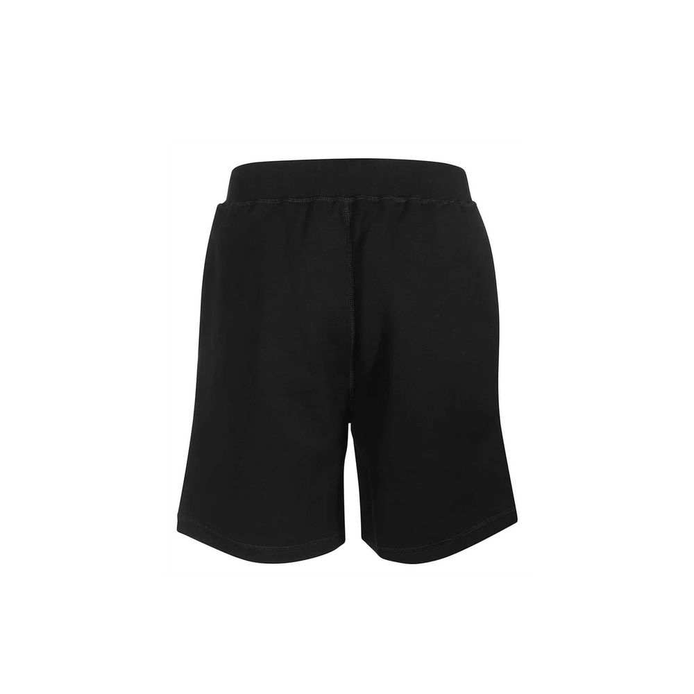 Black Cotton Shorts - ventzia