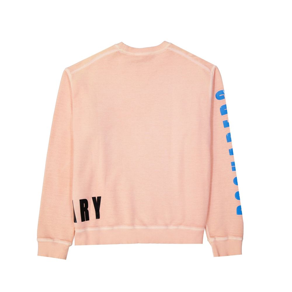 Orange Cotton Sweatshirt - ventzia