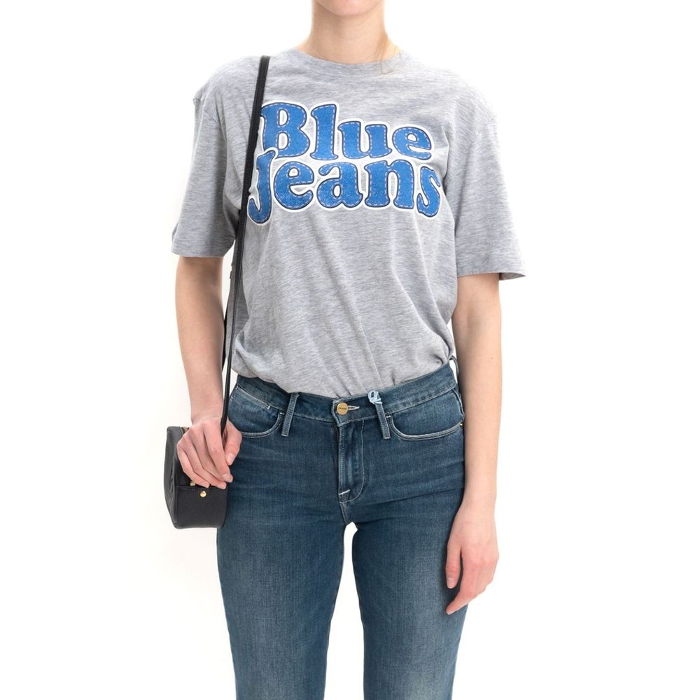 Gray Cotton T-Shirt - ventzia