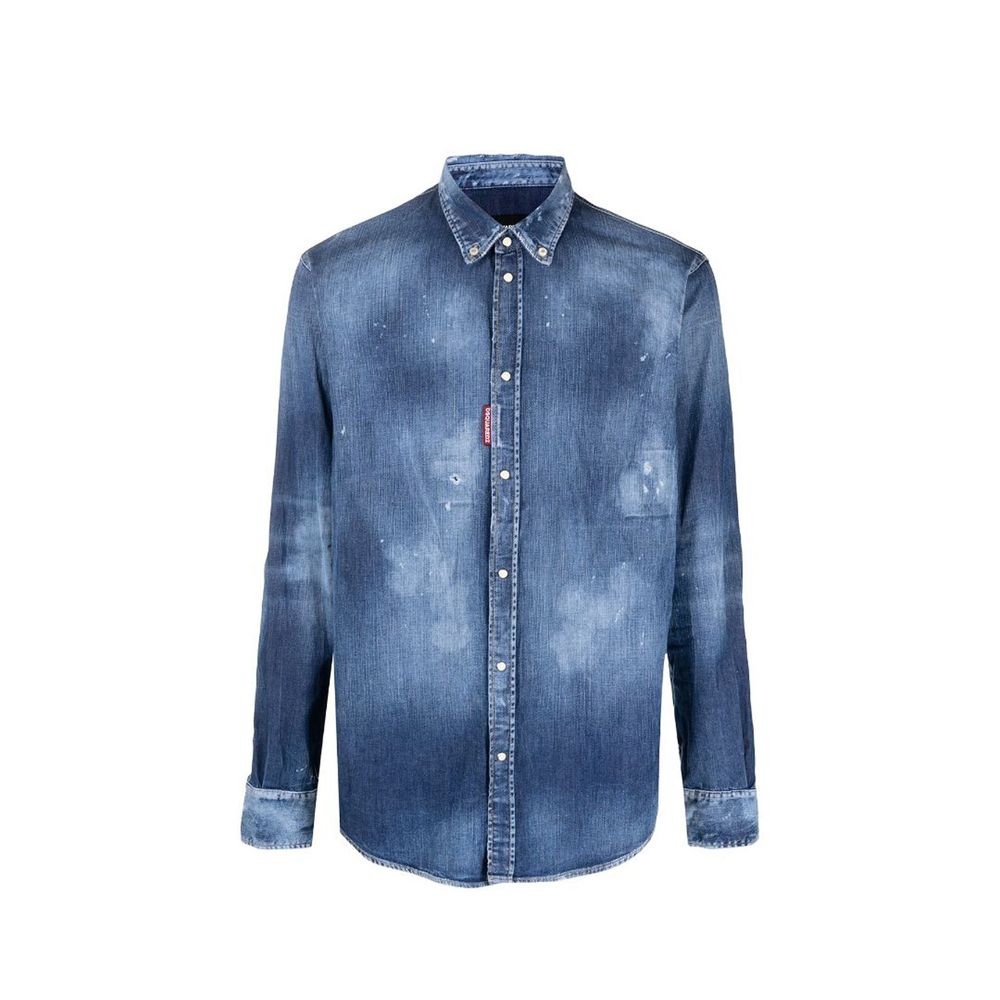 Blue Denim Shirt - ventzia
