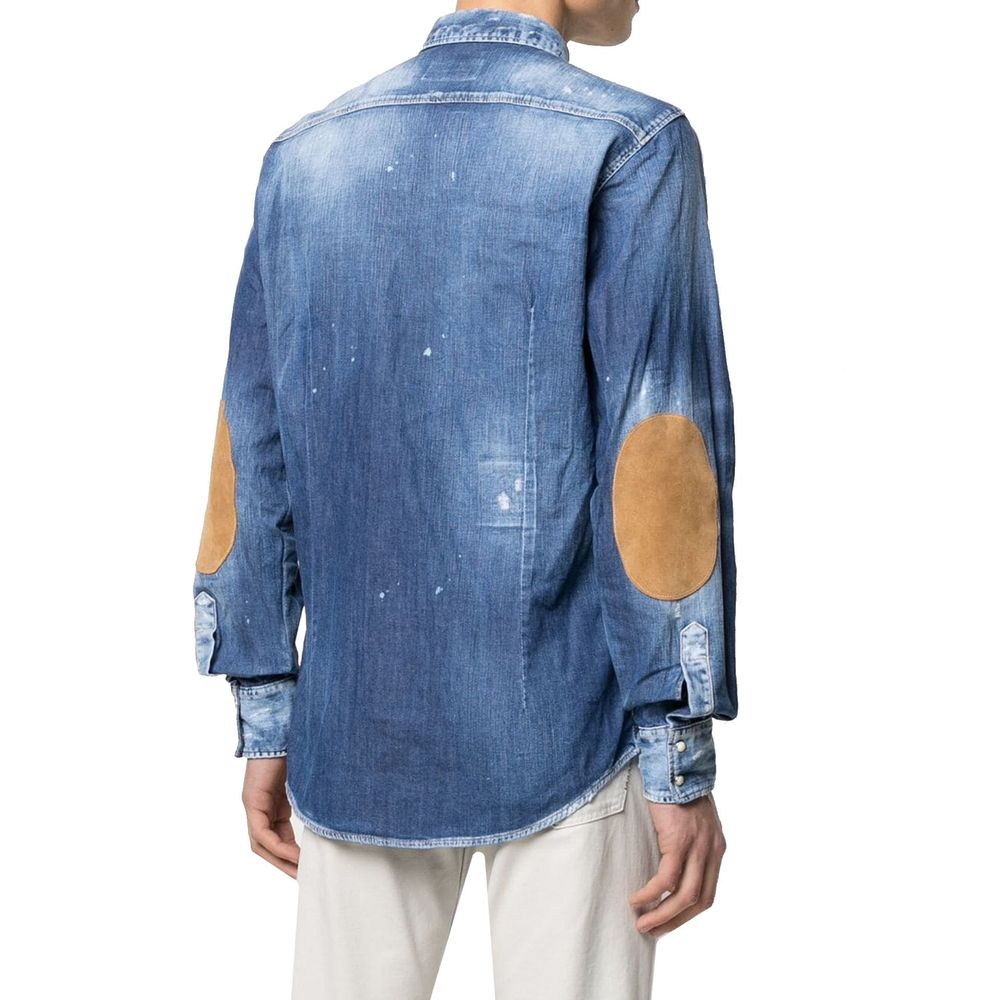 Blue Denim Shirt - ventzia