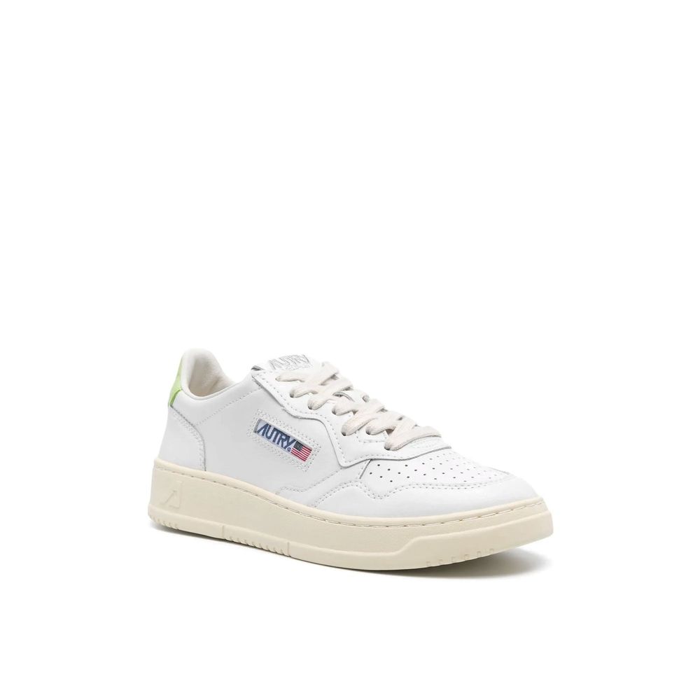 White Leather Sneakers
