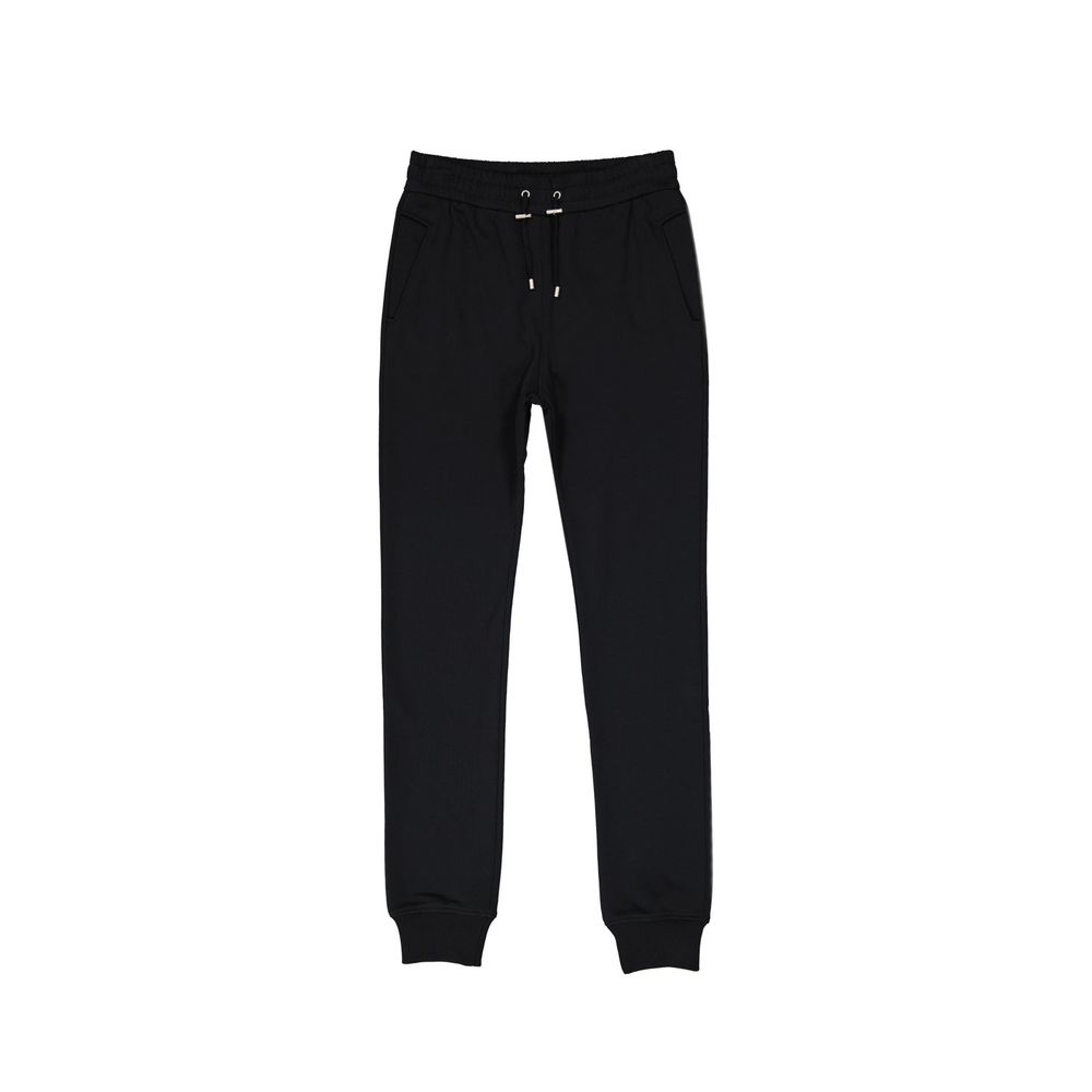 Black Cotton Joggers (Workout Pants) - ventzia