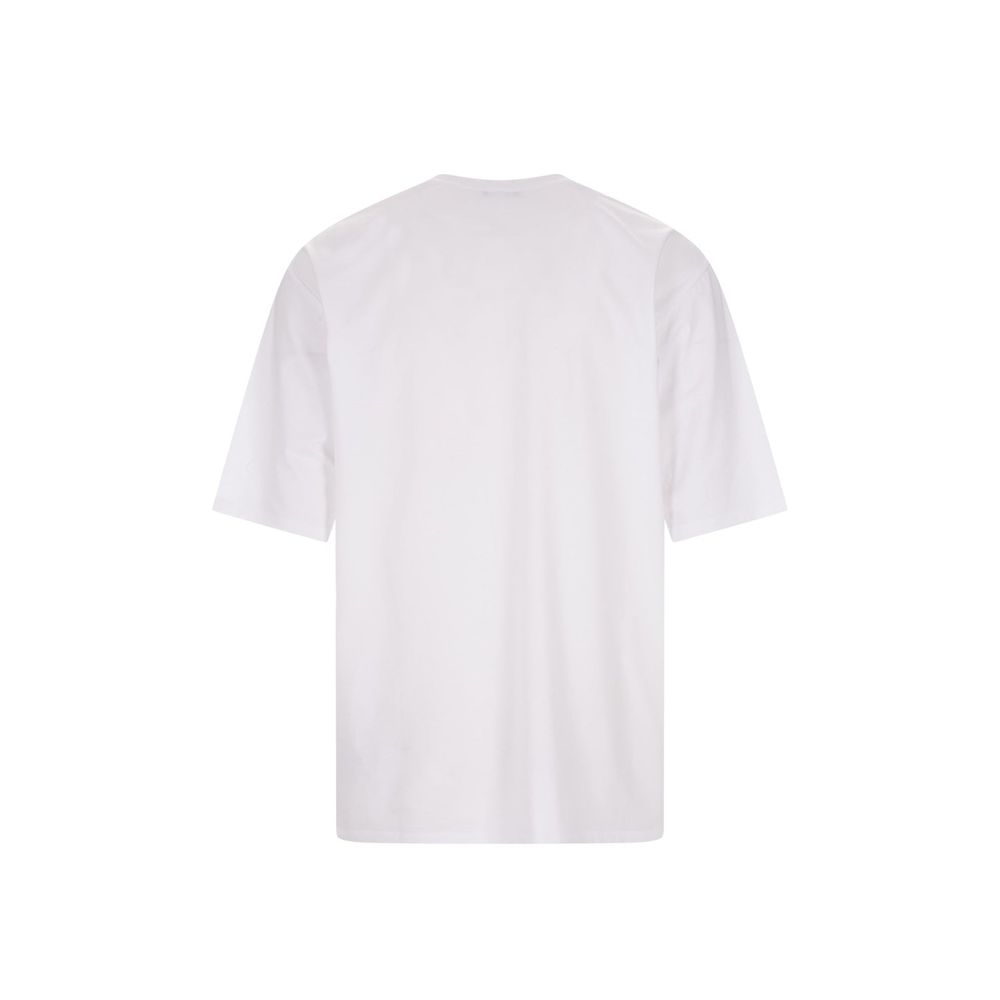White Cotton T-Shirt - ventzia