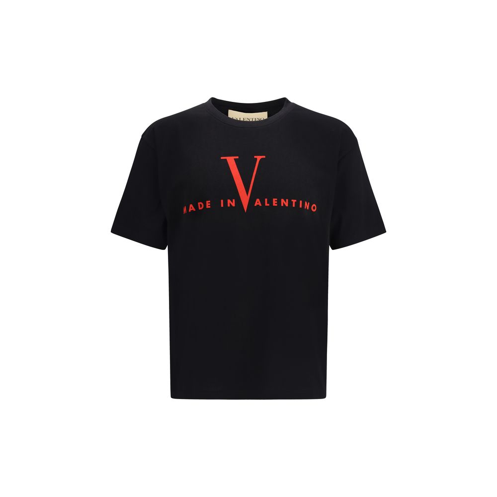 Black Cotton T-Shirt - ventzia