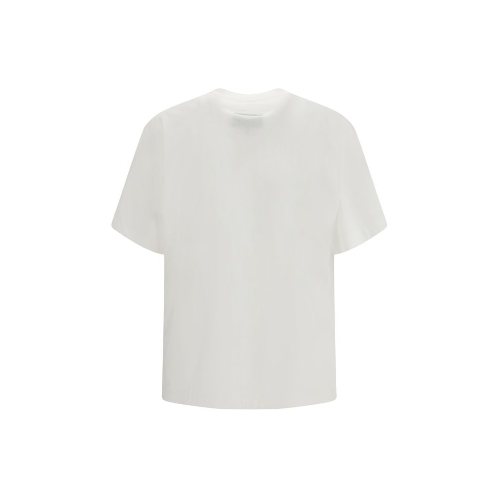 White Cotton T-Shirt - ventzia