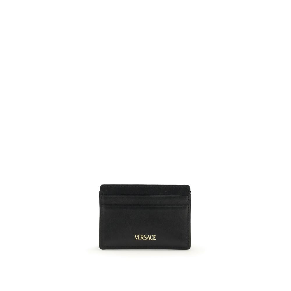 Black Calf Leather Bos Taurus Wallet - ventzia
