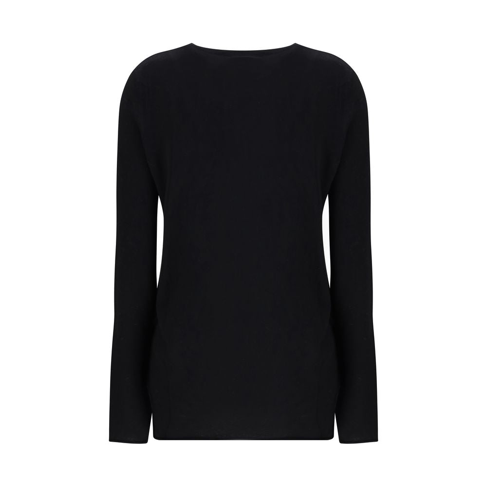 Black Cashmere Sweater - ventzia