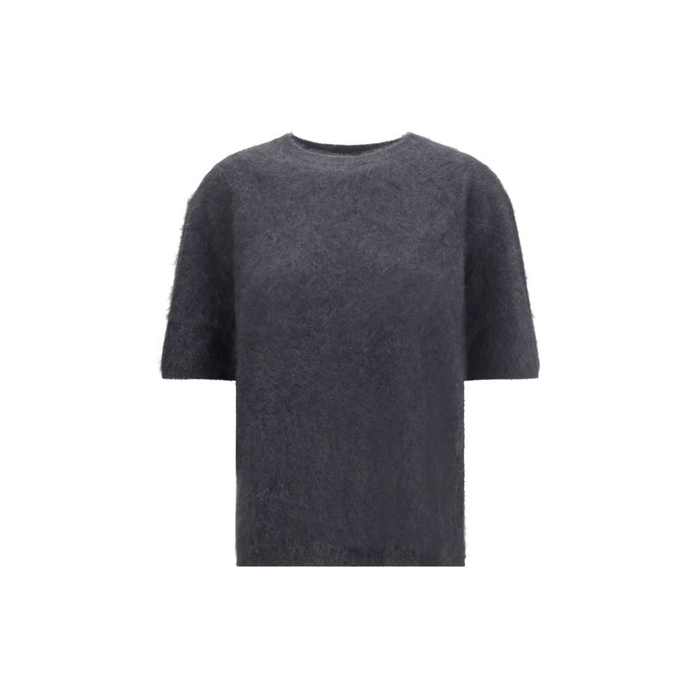 Gray Cashmere Sweater - ventzia