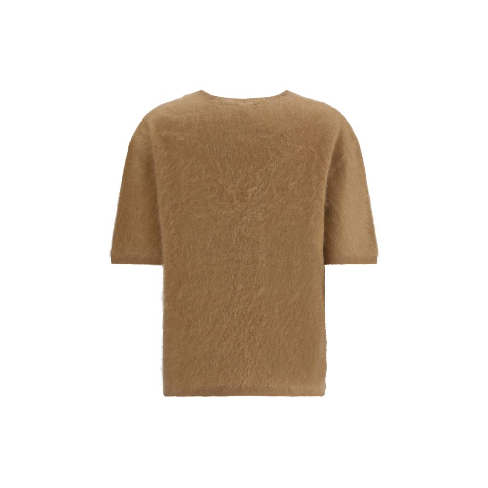 Brown Cashmere Sweater - ventzia