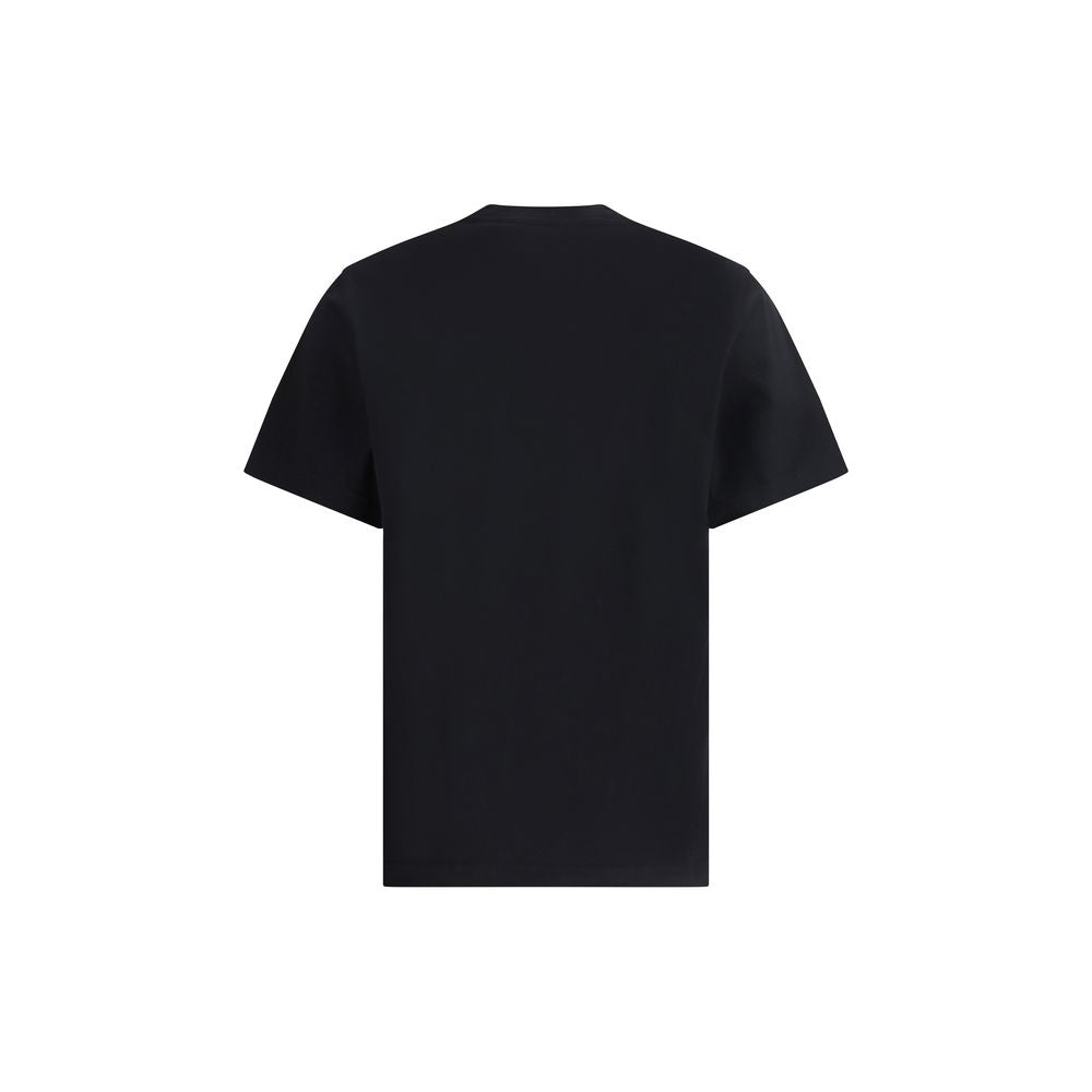 Black Cotton T-Shirt - ventzia