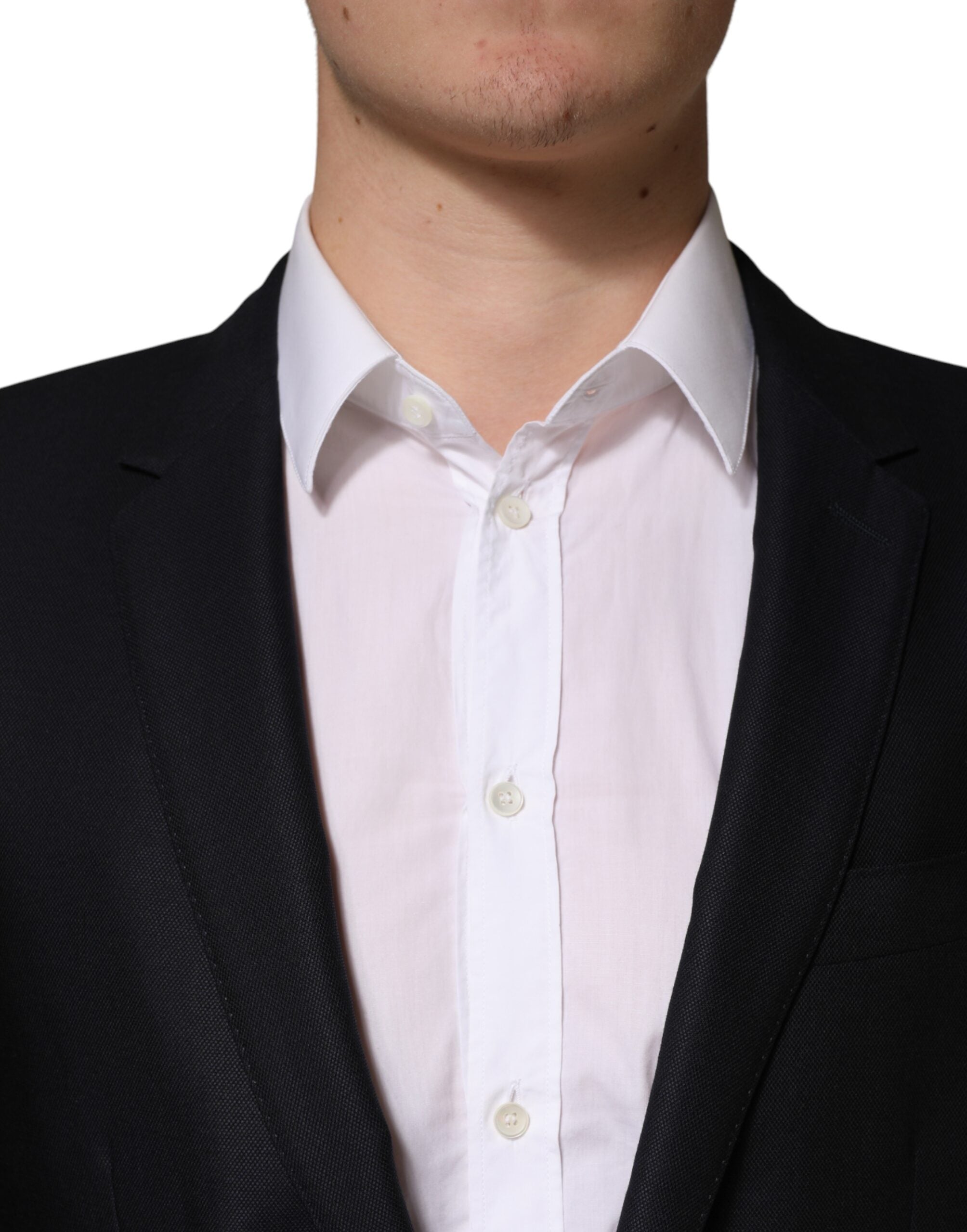 Black MARTINI Single Breasted Jacket Blazer - ventzia