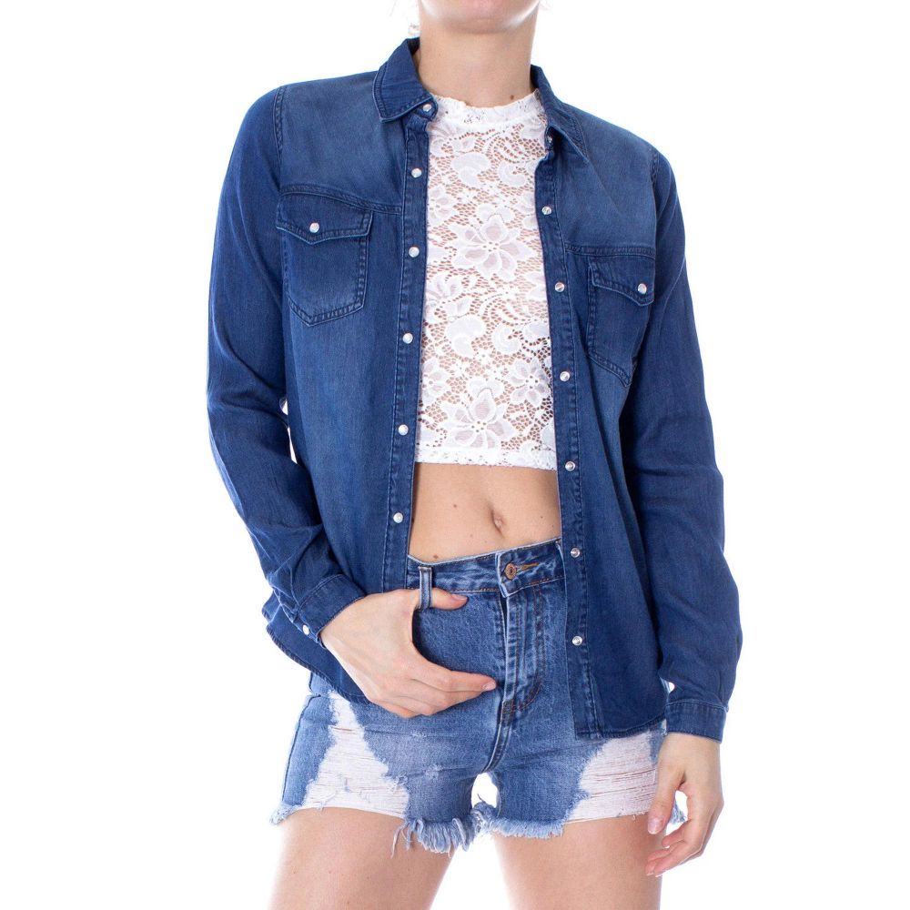Blue Denim Shirt