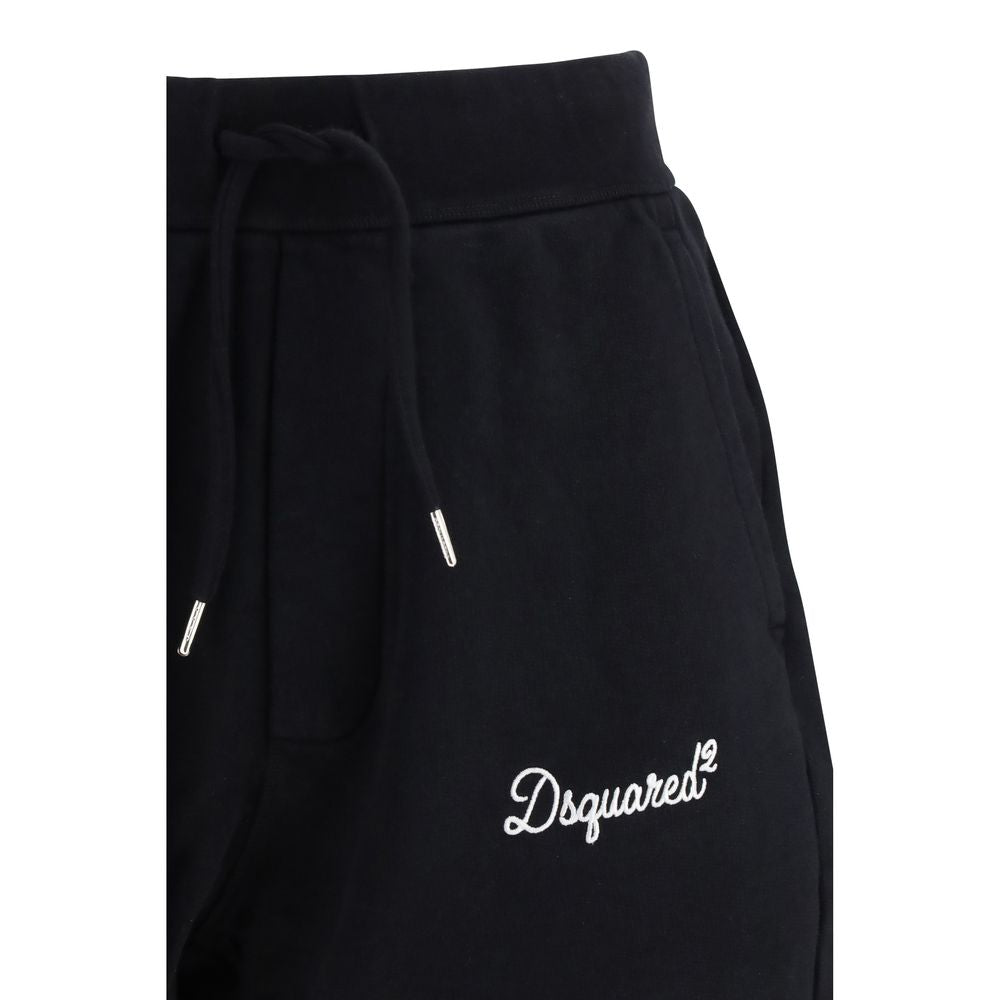 Black Cotton Bermuda Shorts - ventzia