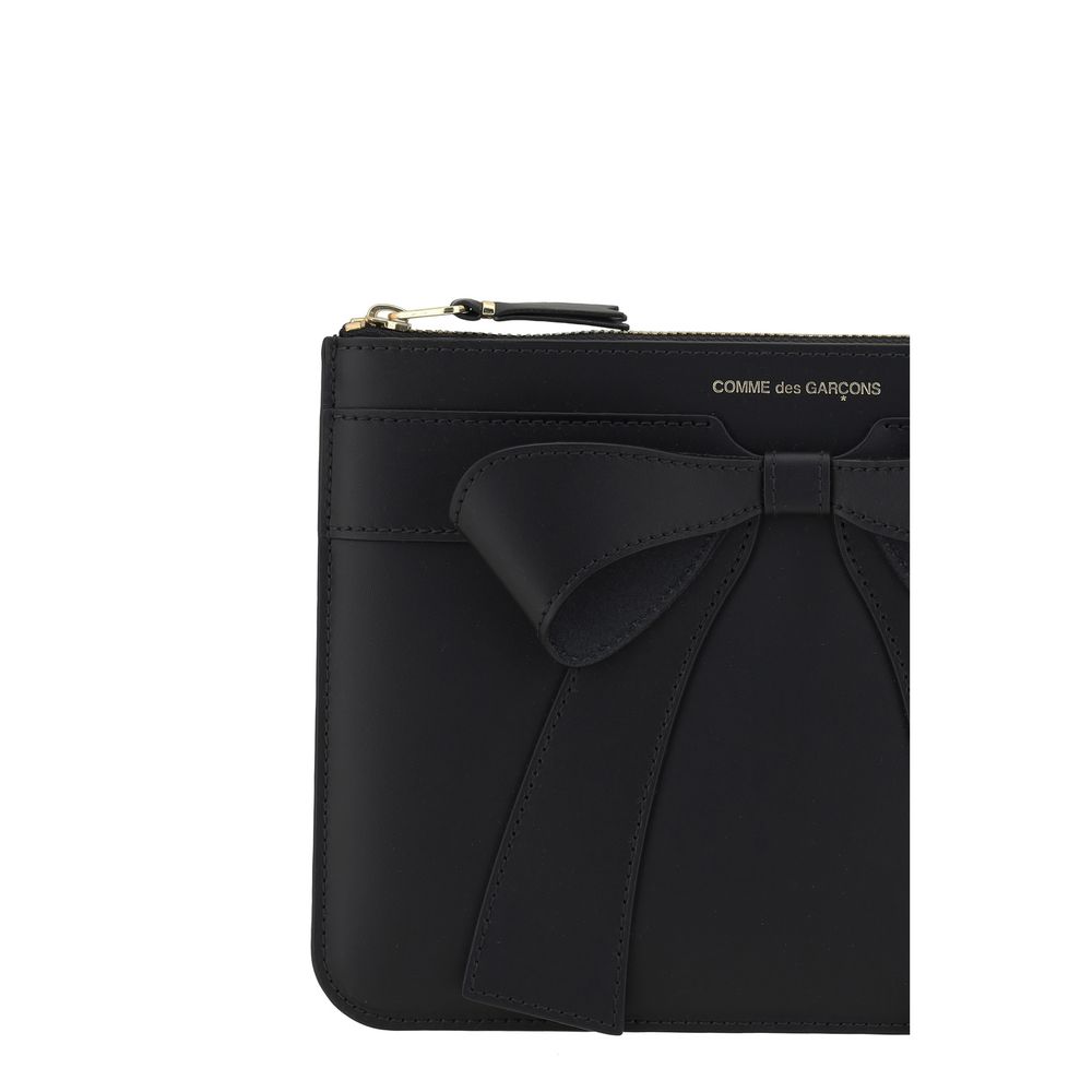 Black Calf Leather Bos Taurus Wallet - ventzia