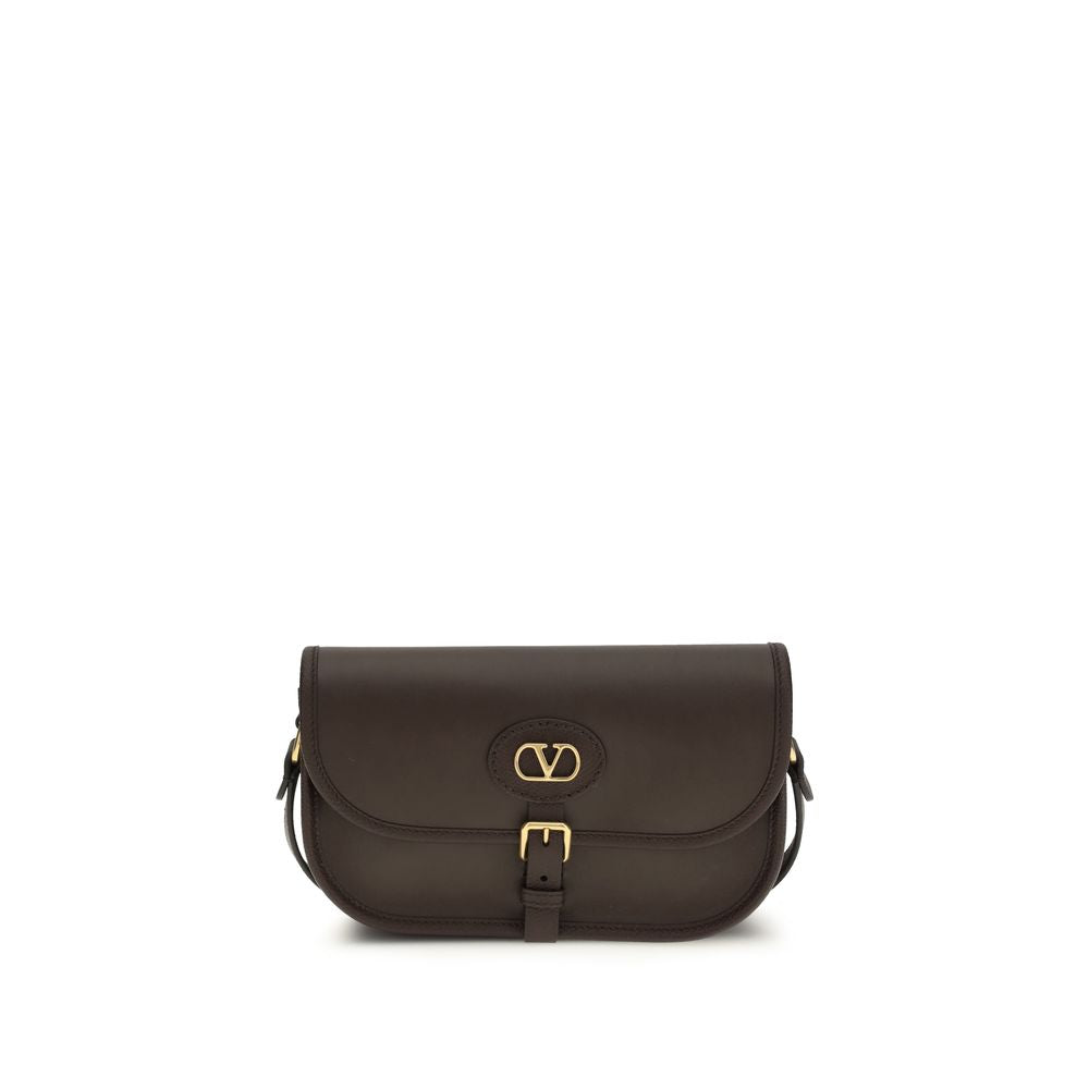 Brown Calf Leather Bos Taurus Shoulder Bag - ventzia