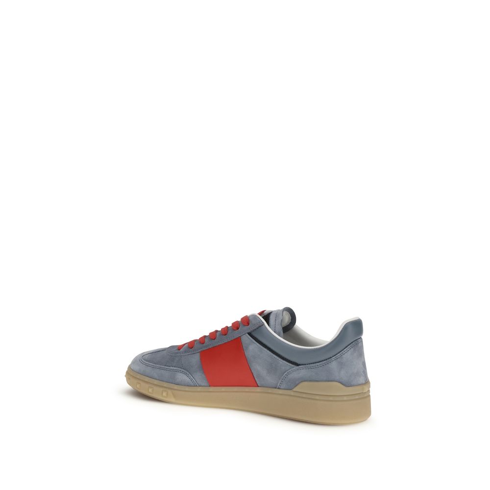 Multicolor Calf Leather Bos Taurus Low Top Sneakers - ventzia