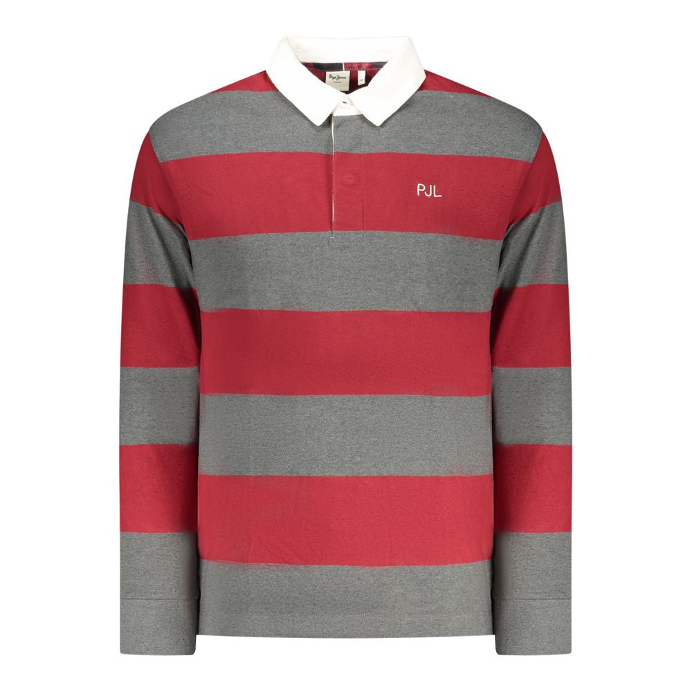 Rosso Cotton Mens Polo Shirt - ventzia