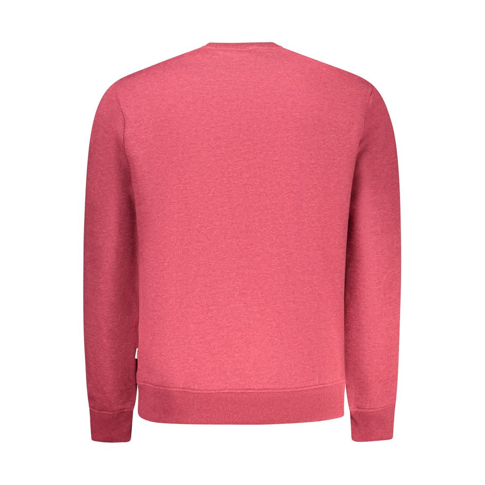 Rosso Cotton Men Sweatshirt - ventzia