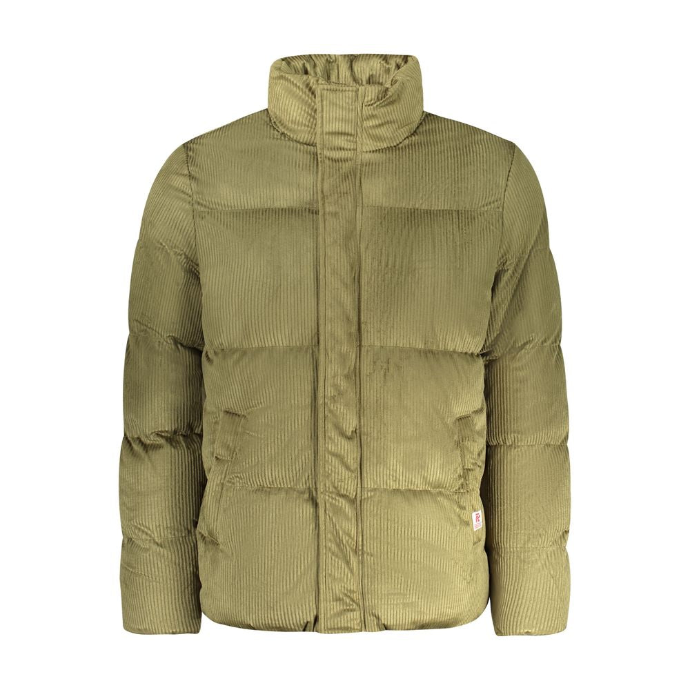 Verde Polyester Men's Jacket - ventzia