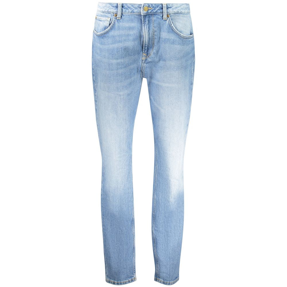 Azzurro Cotton Women's Jeans - ventzia