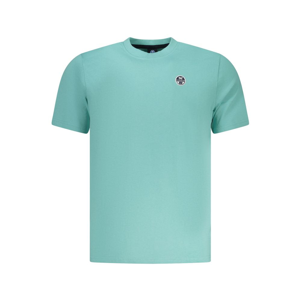 Azzurro Cotton Men's T-Shirt