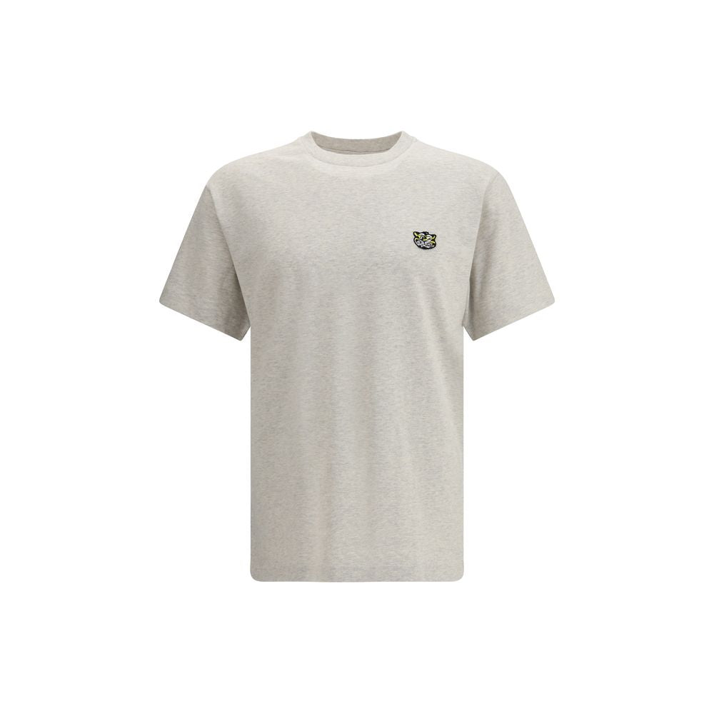 Gray Cotton T-Shirt - ventzia