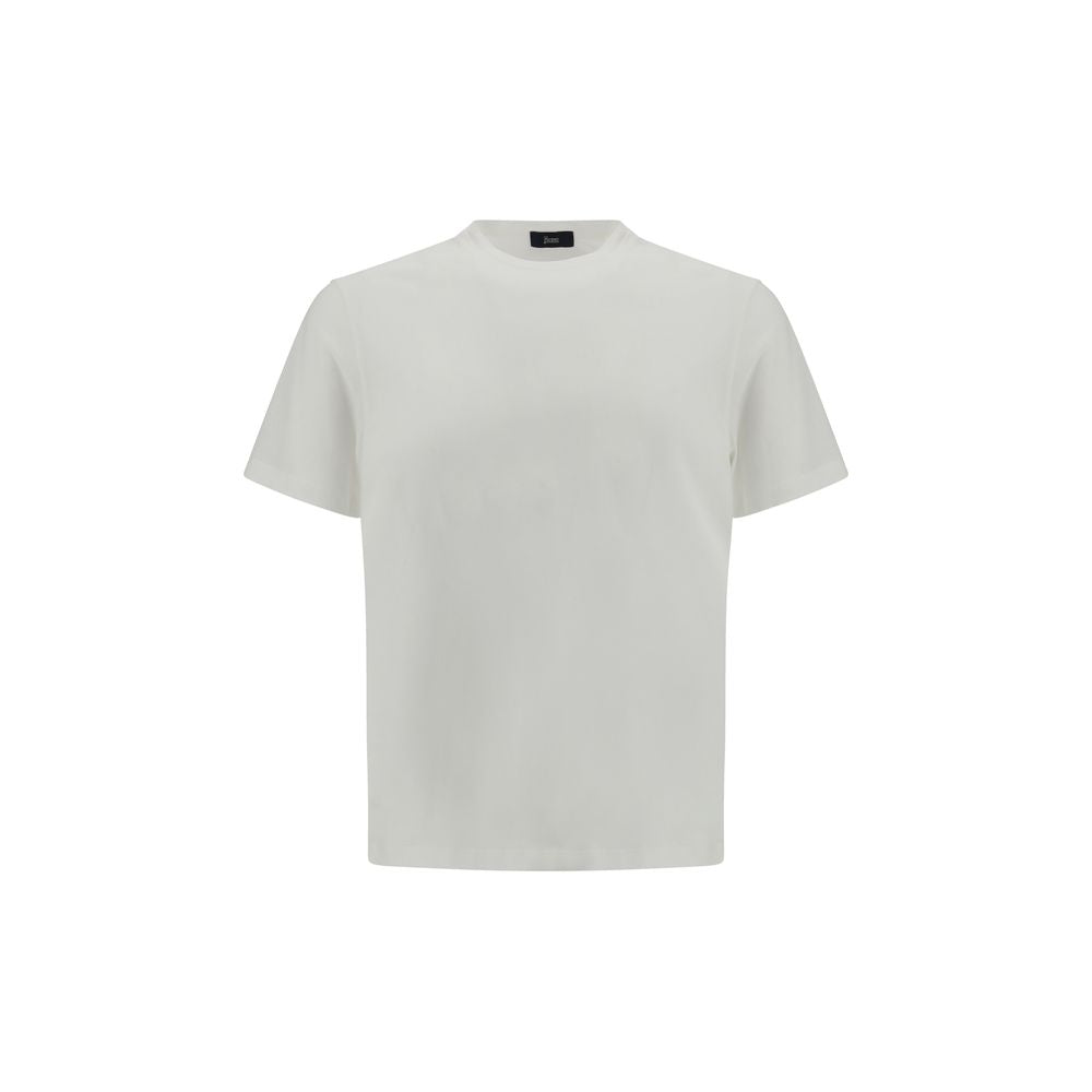White Cotton T-Shirt - ventzia