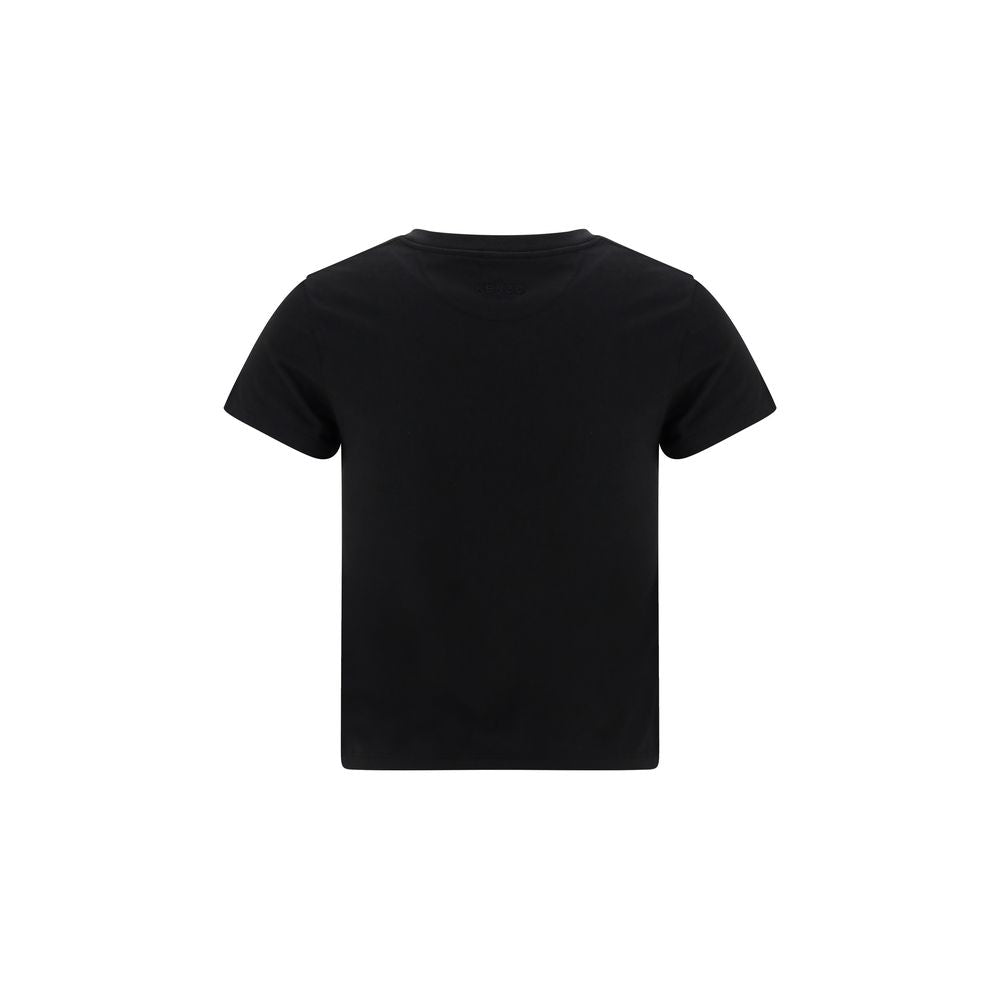Black Cotton T-Shirt - ventzia