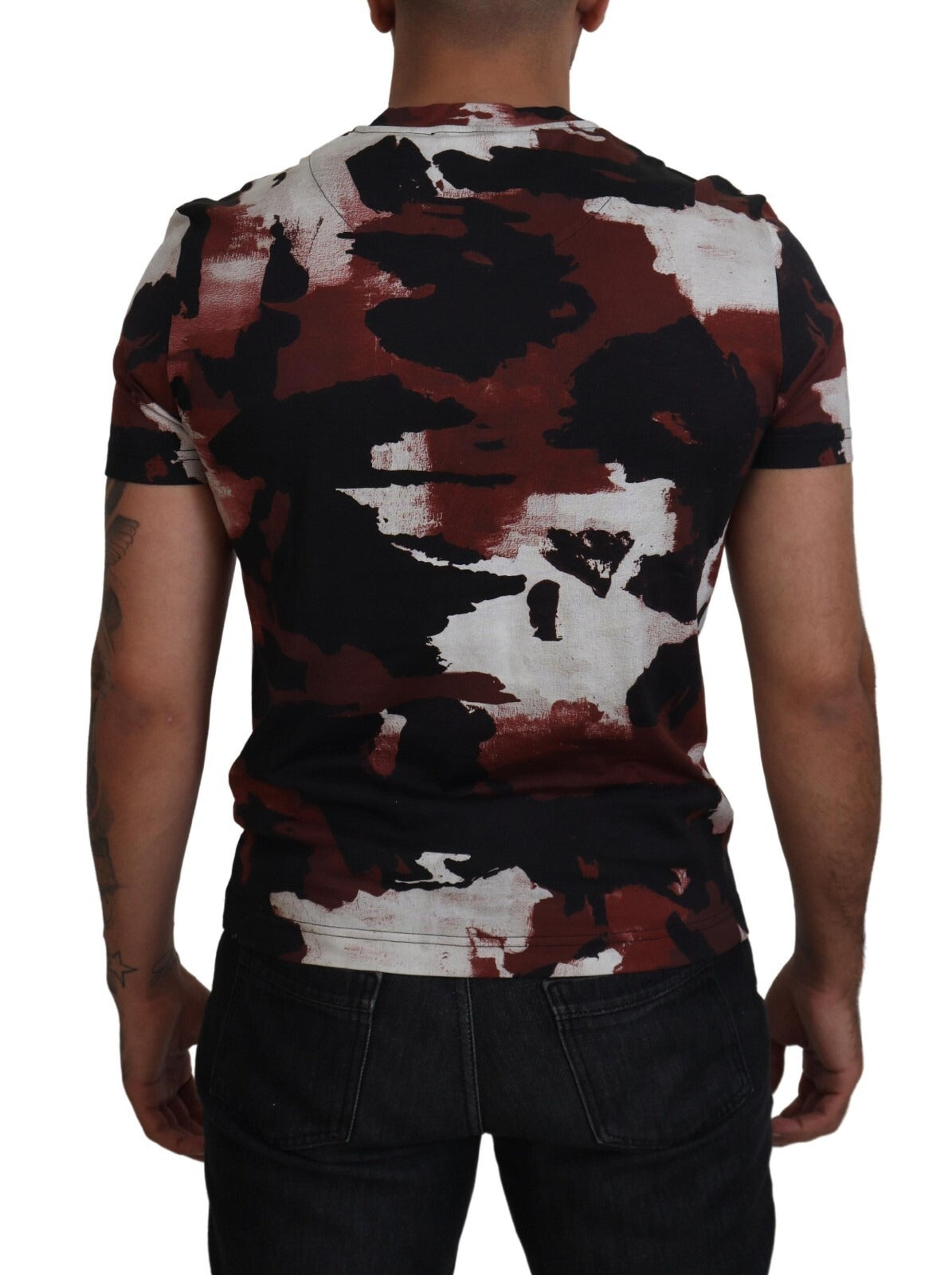 Multicolor Tie Dye Cotton Crew Neck T-shirt - ventzia