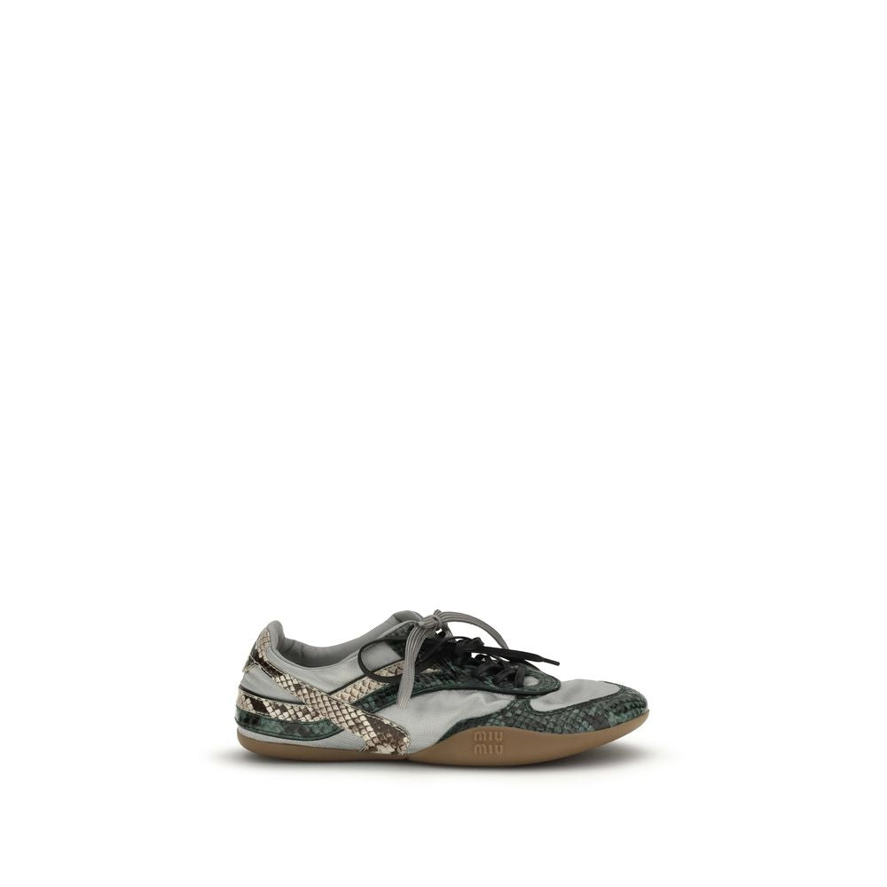 Gray Rubber Athletic Sneakers - ventzia