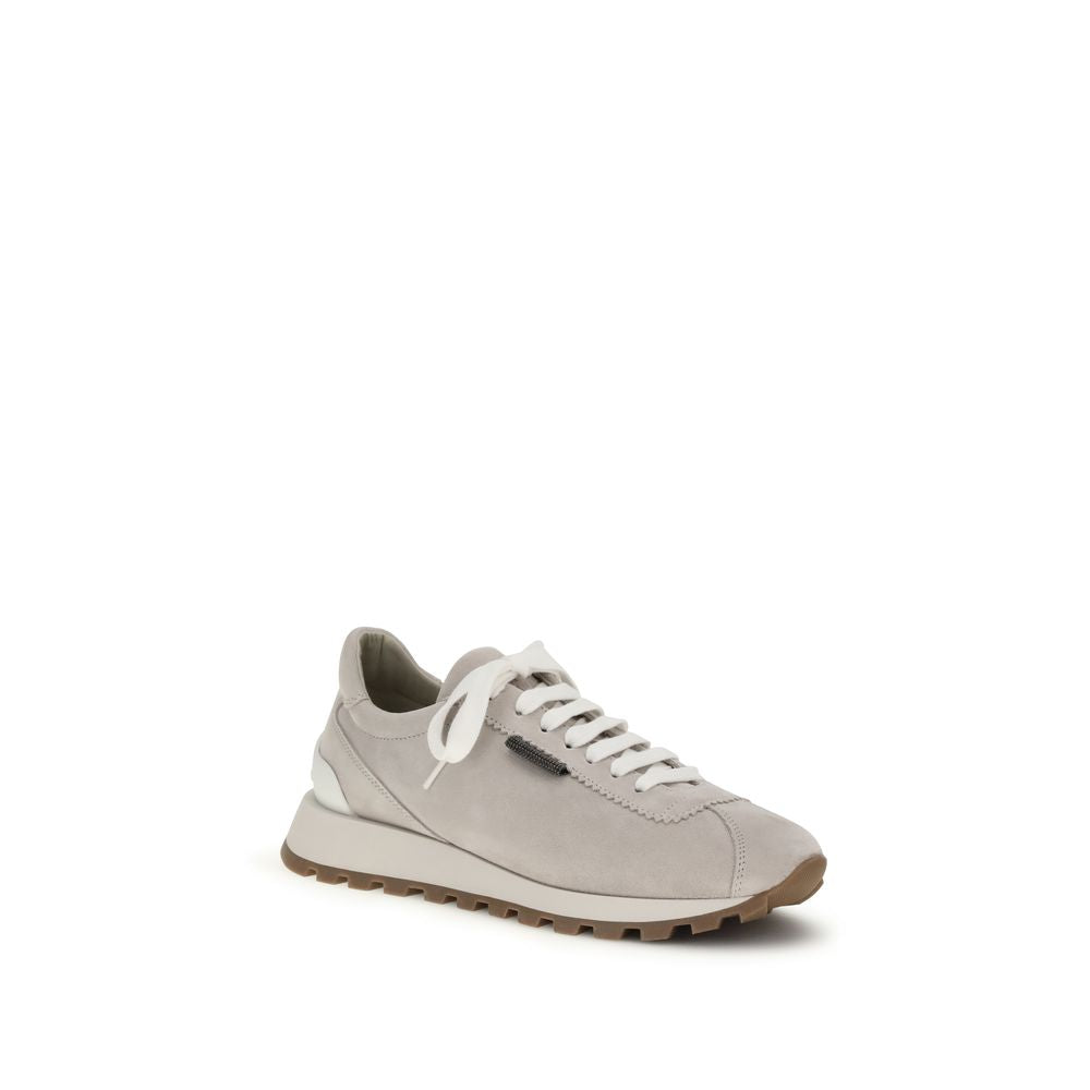 Gray Rubber Platform Sneakers - ventzia
