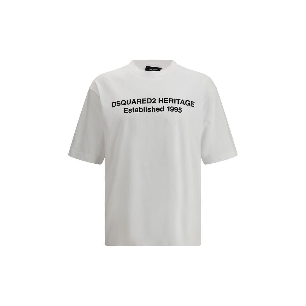 White Cotton T-Shirt - ventzia