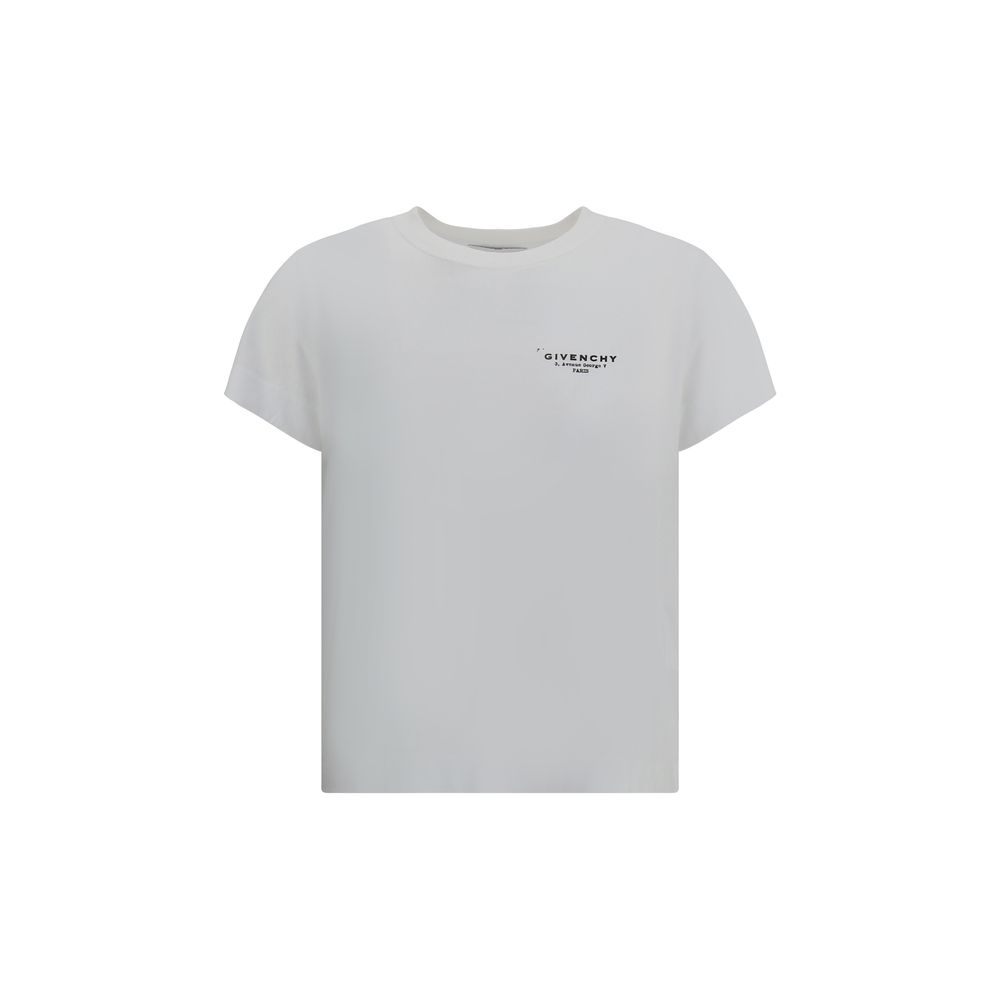 White Cotton T-Shirt - ventzia