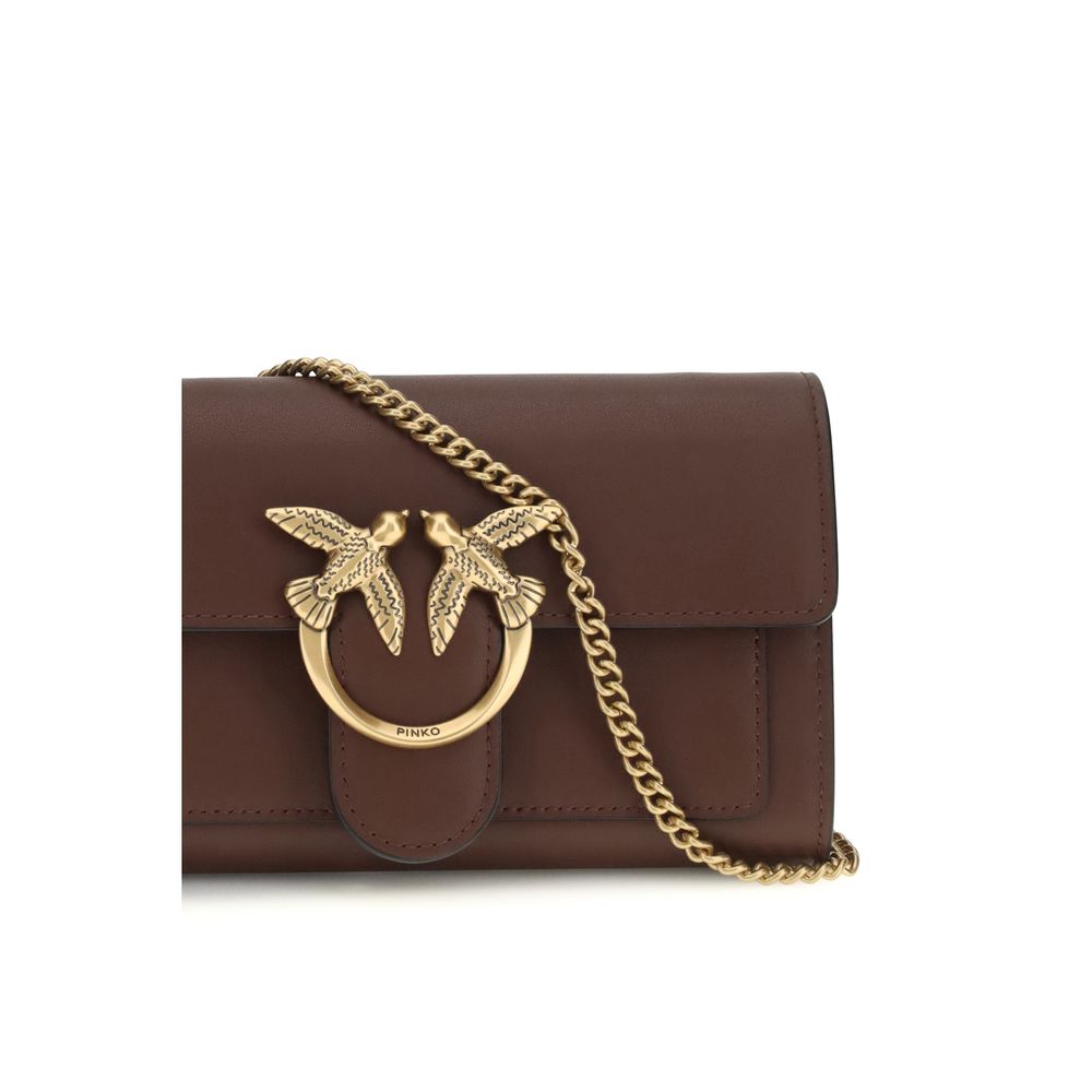 Brown Calf Leather Bos Taurus Shoulder Bag - ventzia