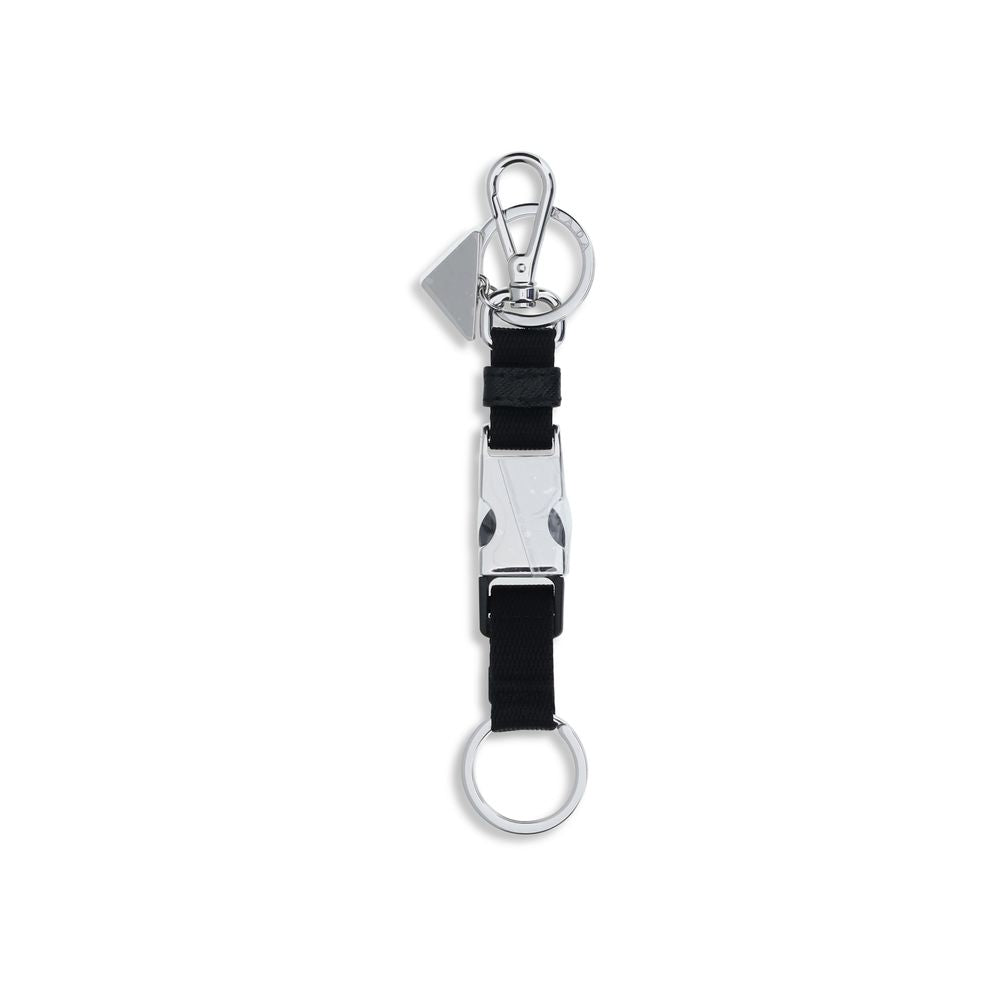 Black Nylon Keychain - ventzia