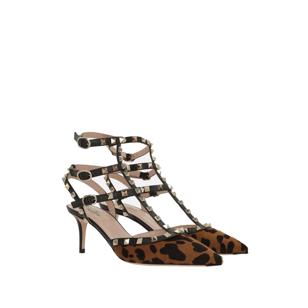 Black Calfskin High Heel Pumps - ventzia