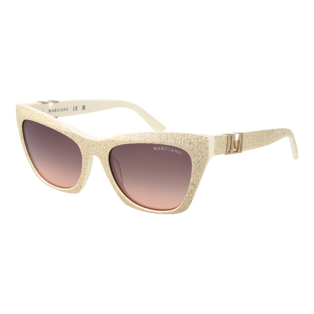 Beige Acetate Sunglasses - ventzia