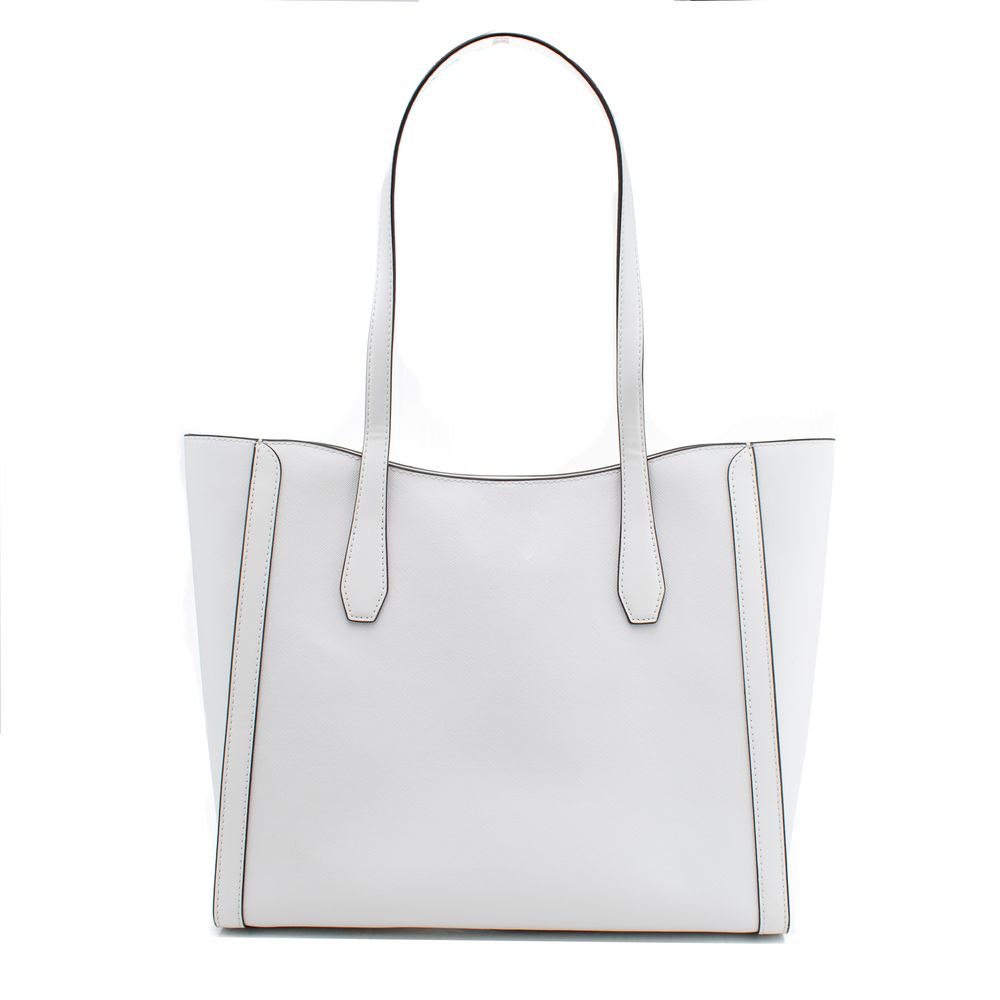White Canvas Tote Bag - ventzia