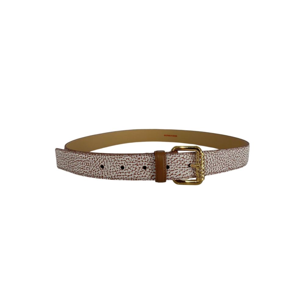 Brown Leather Women Belt - ventzia