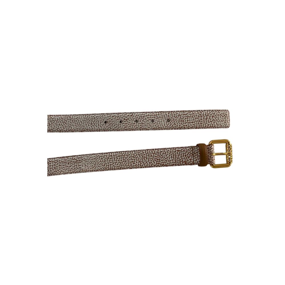 Brown Leather Women Belt - ventzia
