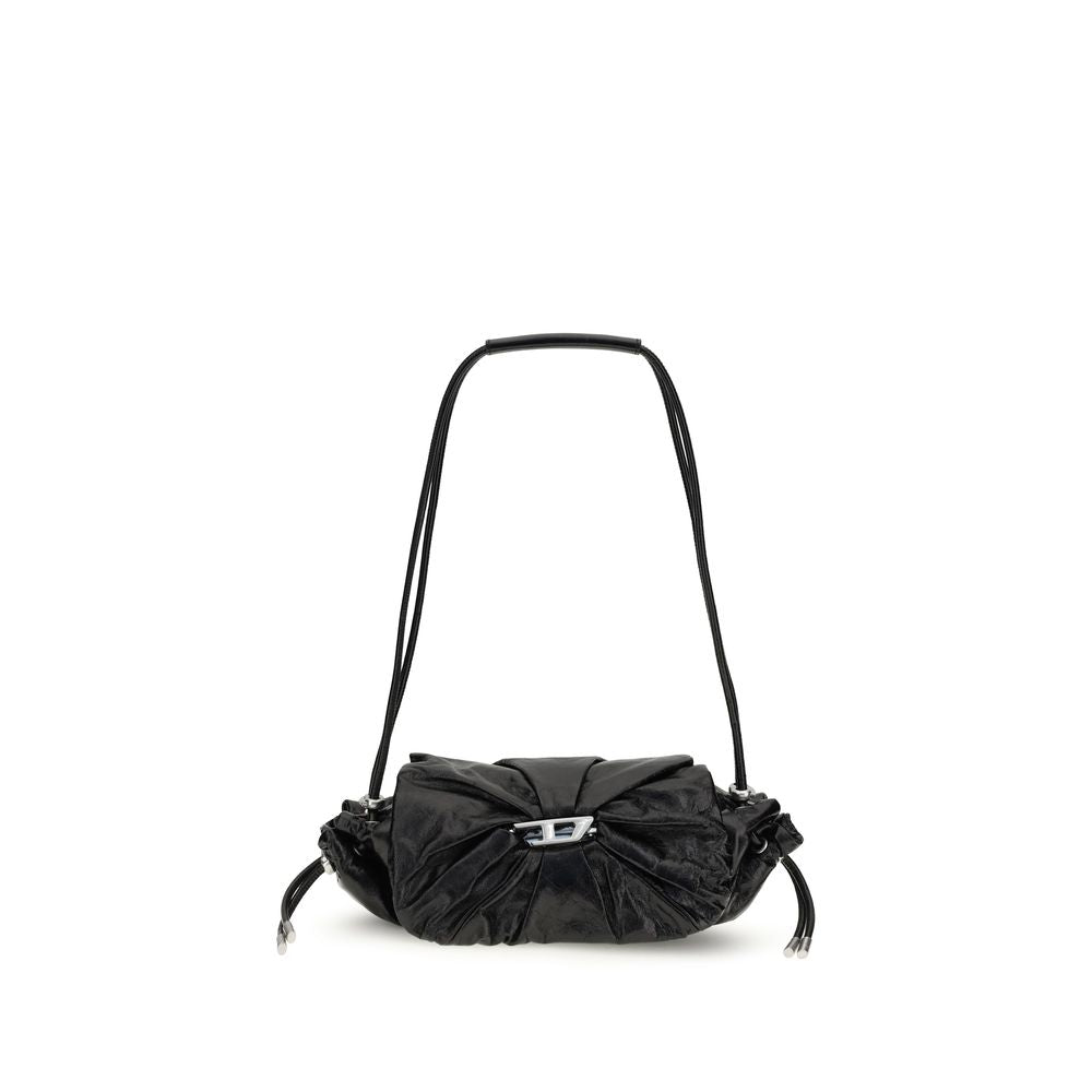 Black Calf Leather Bos Taurus Shoulder Bag